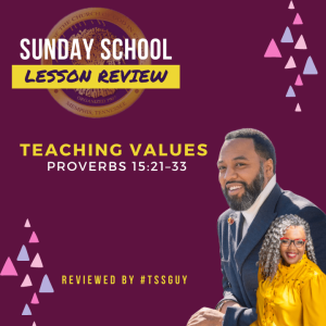 #TSSGNotes - ???????????????? - COGIC-Teaching Values - September 19, 2021