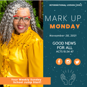 #MarkUpMonday- ???????????????? - Good News for All - November 28, 2021
