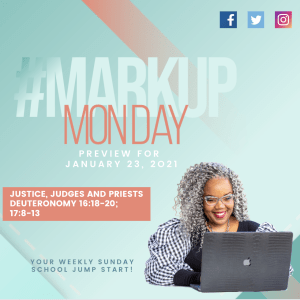 #MarkUpMonday ISSL- ????✍???????????? - Justice, Judges and Priests - January 23, 2022