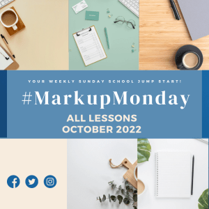 #MarkUpMonday - ???????????????? - ALL OCTOBER 2022 LESSONS! [**one FREE!!]