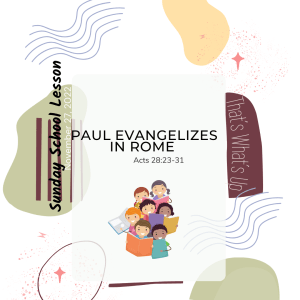 #KidPack - ????????➡️ - Paul Evangelizes in Rome – November 27, 2022