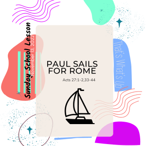#KidPack - ????⛵️➡️ - Paul Sails To Rome – November 13, 2022