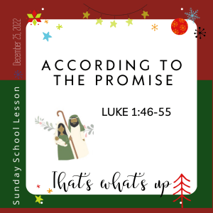 #KidPack - ???????????????? - According To The Promise - December 25, 2022