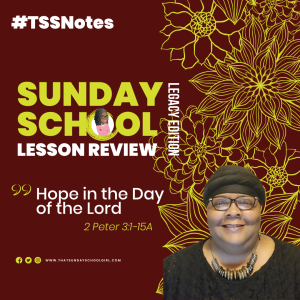 #TSSGNotes – Hope in the Day of the Lord – May 28, 2023