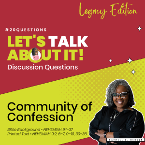 #20Questions β πππΎπ Community of Confession β August 13, 2023