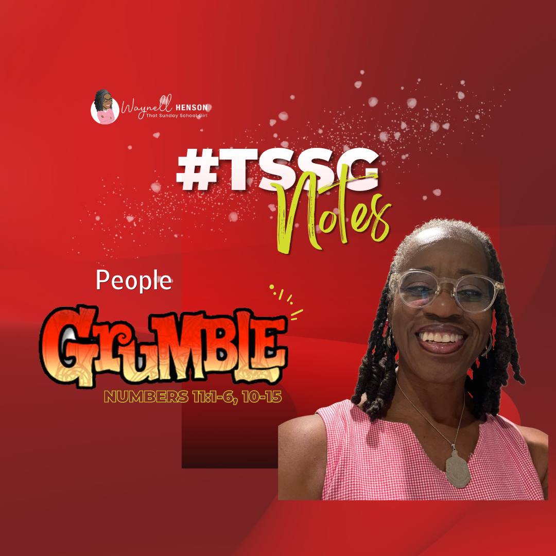 #TSSGNotes – 📚😡 People Grumble – September 24, 2023