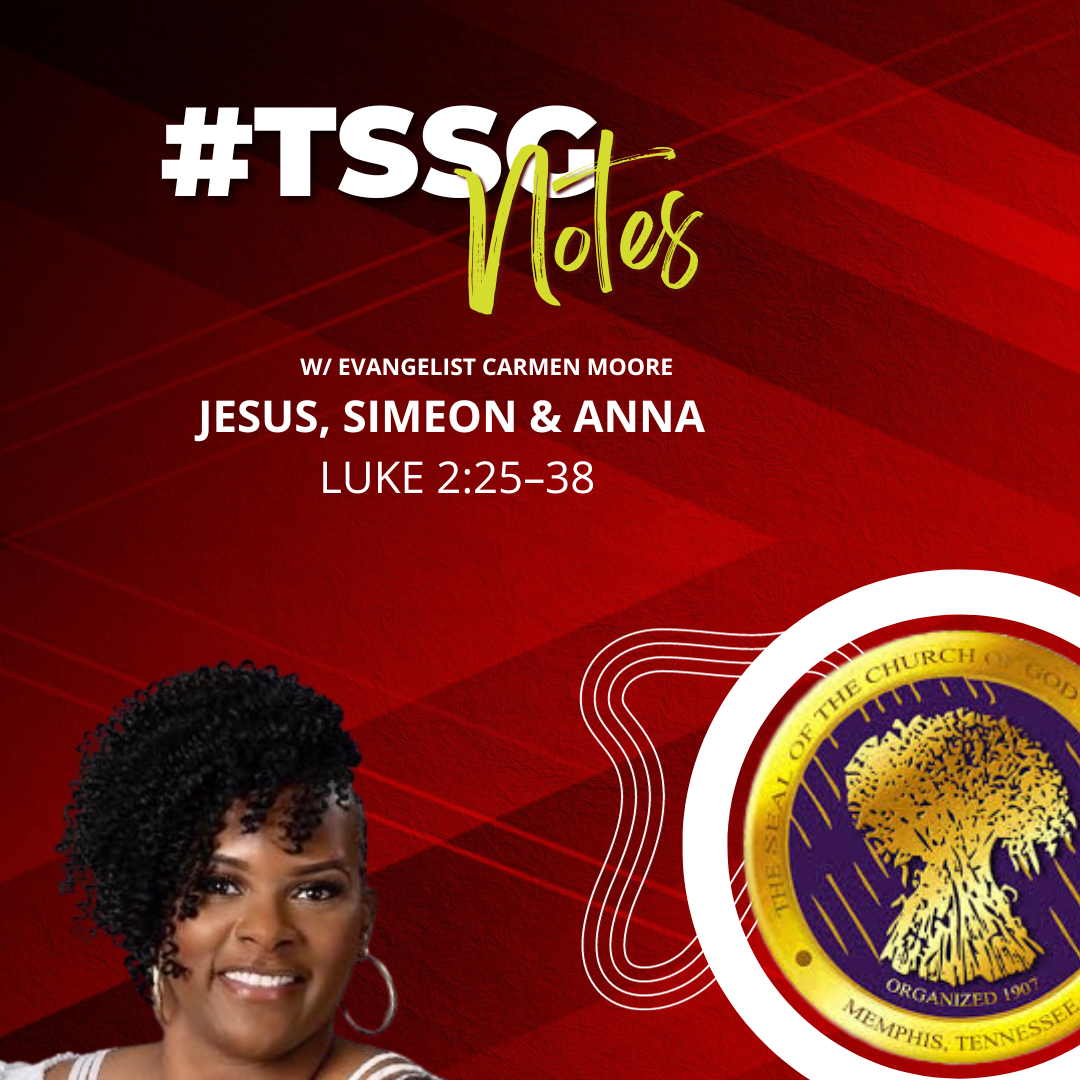 #TSSGNotes – 📚💙🙌🏽 JESUS, SIMEON & ANNA - December 31, 2023
