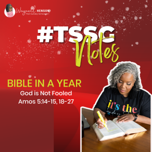 #TSSGNotes β ππππ½ God is Not Fooled - February 4, 2024