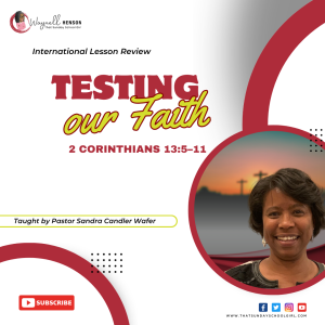 #TSSGNotes β πππ½β€οΈ Testing Our Faith - March 10, 2024