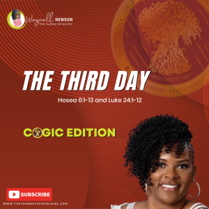 #TSSGNotes –  📚🙌🏽❤️ THE THIRD DAY - March 31, 2024