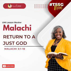 #TSSGNotes –  📚🙌🏽❤️ Return to a Just God - March 31, 2024