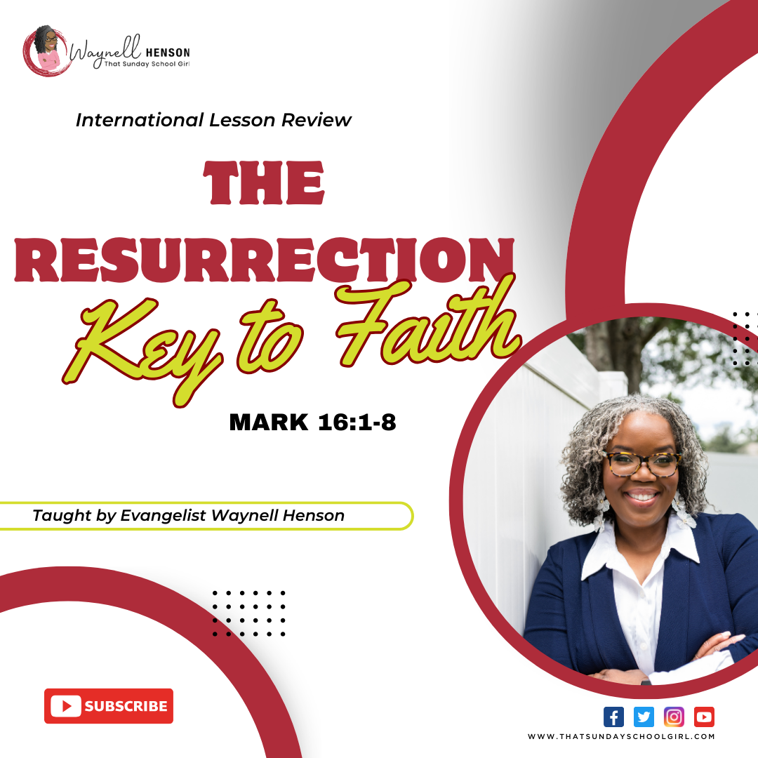 #TSSGNotes – 📚🙌🏽❤️ The Resurrection: Key to Faith - March 31, 2024