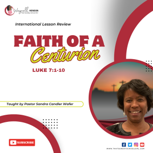 #TSSGNotes –  📚🙌🏽❤️ Faith of a Centurion - April 14, 2024
