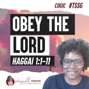 #TSSGNotes – 📚🙌🏽❤️ Obey the Lord - June 2, 2024