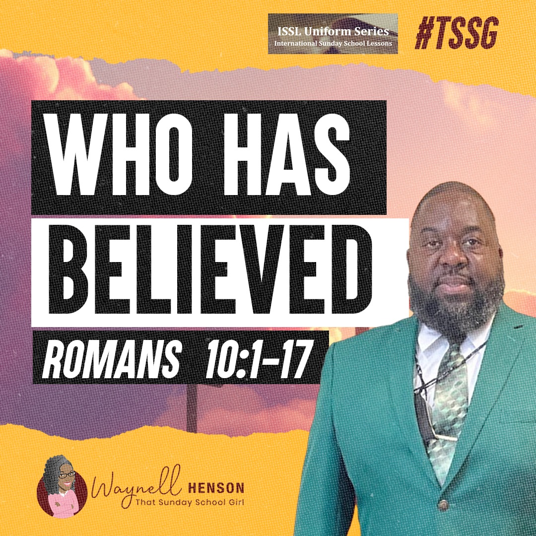#TSSGNotes – 📚🙌🏽❤️ Who Has Believed? - May 26, 2024