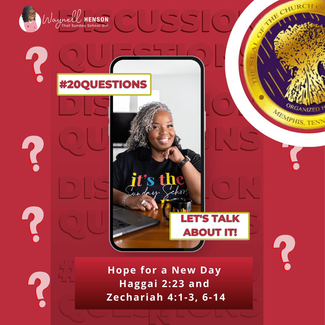 #20Questions – 2️⃣0️⃣📚💙 Hope for a New Day - June 23, 2024