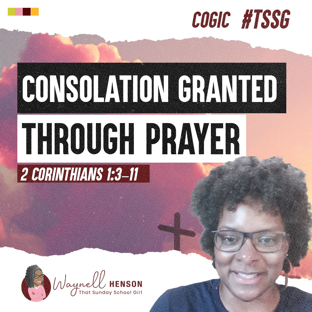 #TSSGNotes – 📚🙌🏽❤️ Consolation Granted through Prayer - August 4, 2024