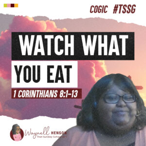 #TSSGNotes β πππ½β€οΈ Watch What You Eat- July 14, 2024