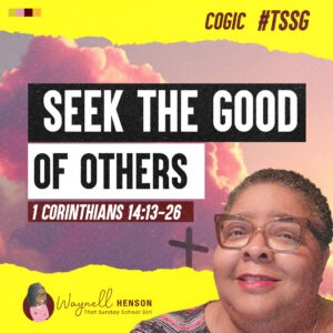 #TSSGNotes β πππ½β€οΈ Seek the Good of Others - July 28, 2024