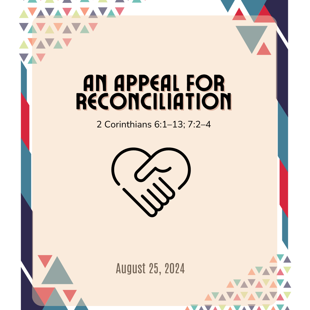 #KidPack - 📚🙌🏽💙 An Appeal for Reconciliation - August 25, 2024