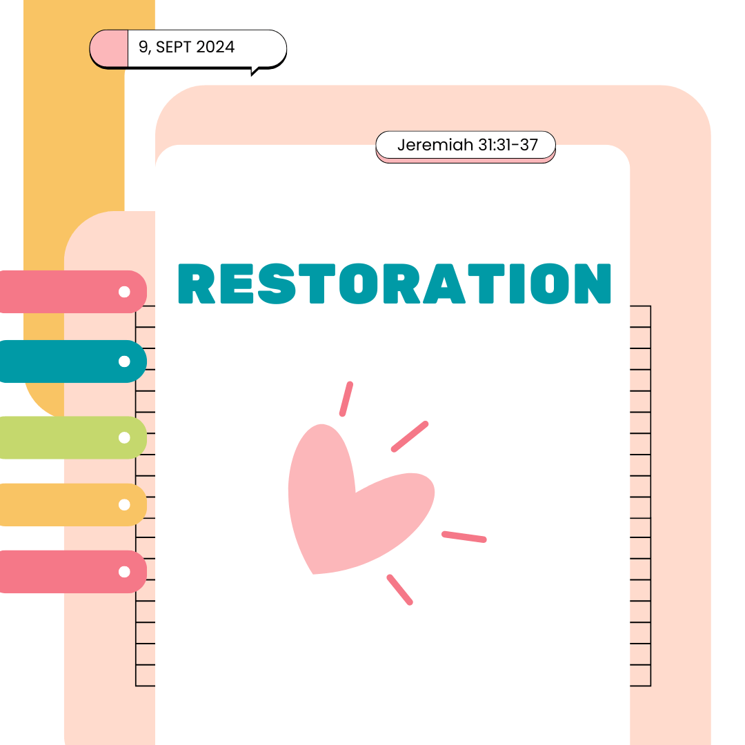 #KidPack - 📚🙌🏽💙 Restoration - September 8, 2024