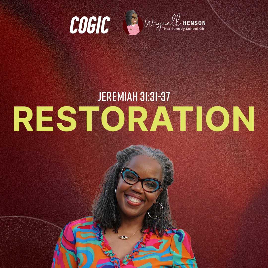 #TSSGNotes – 📚🙌🏽❤️ Restoration - September 8, 2024