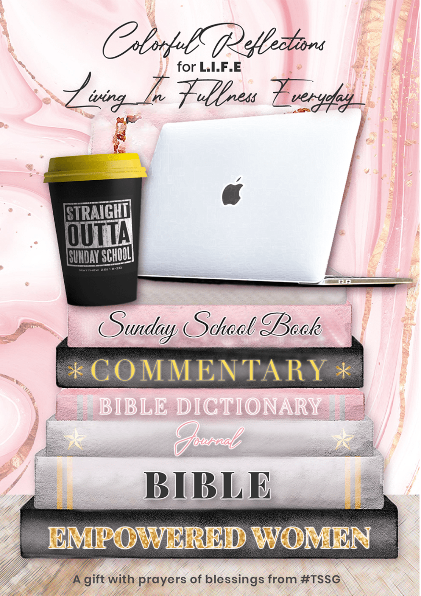 Colorful Reflections: A Bible Study Journal for Women of Faith 💕☀️