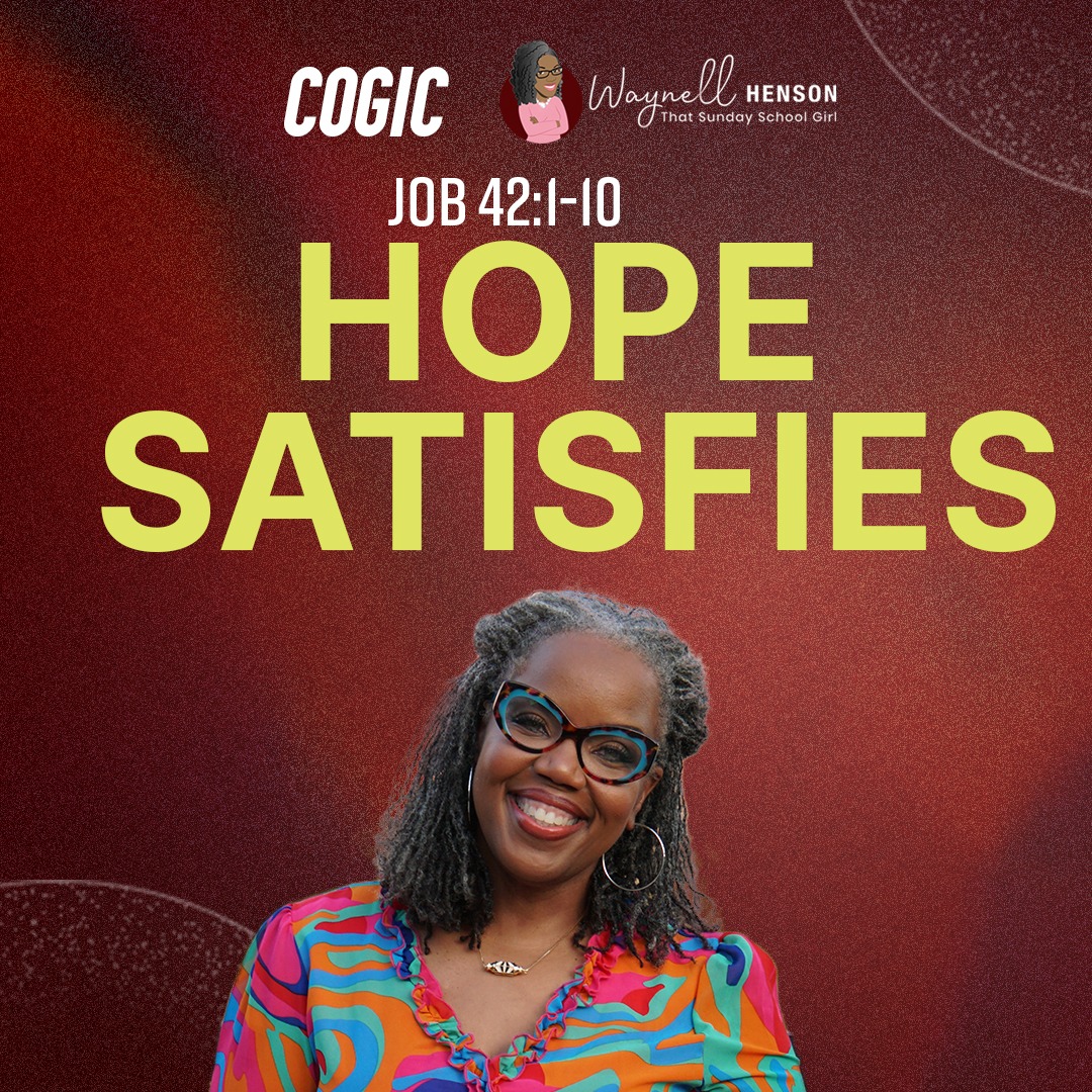 #TSSGNotes – 📚🙌🏽❤️ Hope Satisfies - October 20, 2024