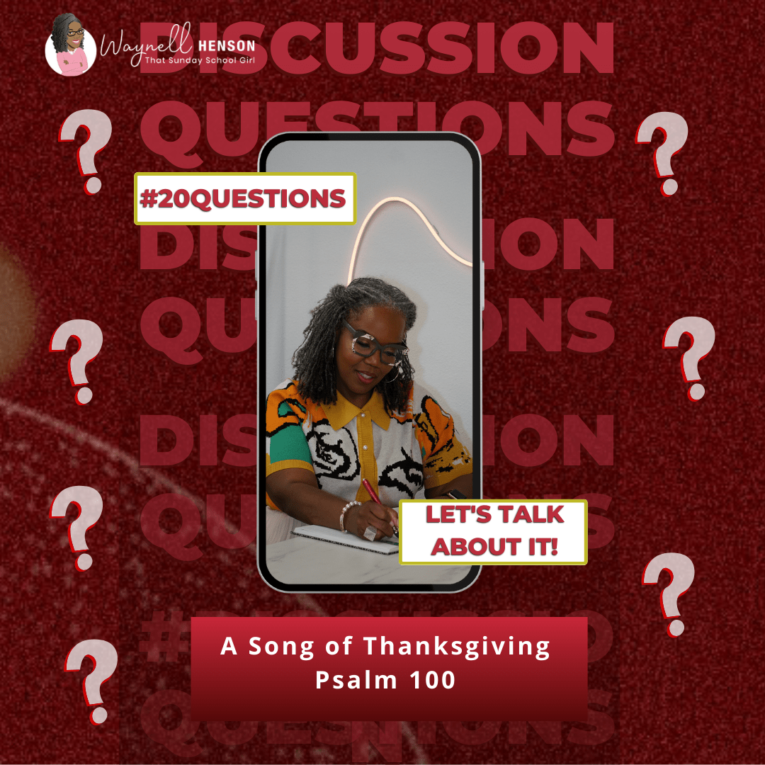 #20Questions – 2️⃣0️⃣📚💙 A Song of Thanksgiving - November 17, 2024