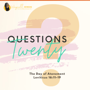 #20Questions – 2️⃣0️⃣📚💙 The Day of Atonement – March 30, 2025