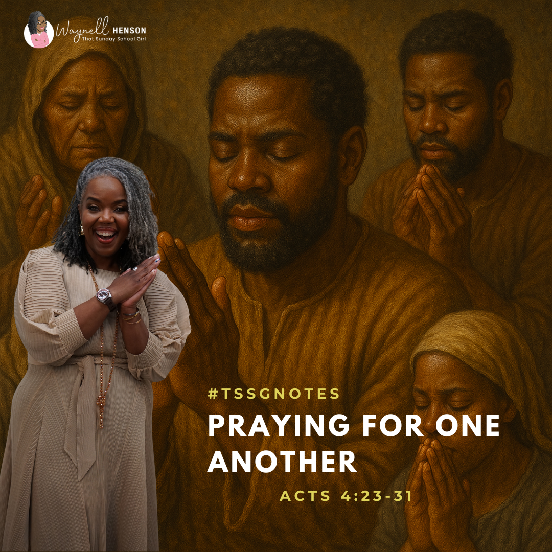 #TSSGNotes COGIC – 📚💙🙌🏽 Praying for One Another – September 7, 2025