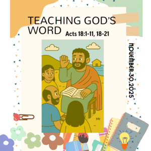 #KidPack – 📚🙌🏽💙 Teaching God’s Word – November 30, 2025