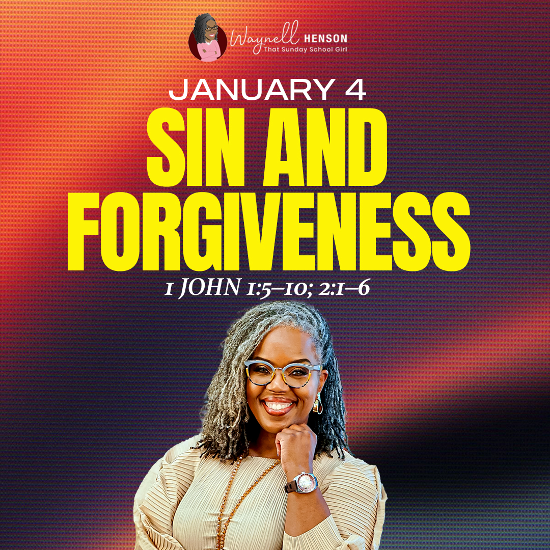 #TSSGNotes – 📚💙🙌🏽 Sin and Forgiveness - January 4, 2026