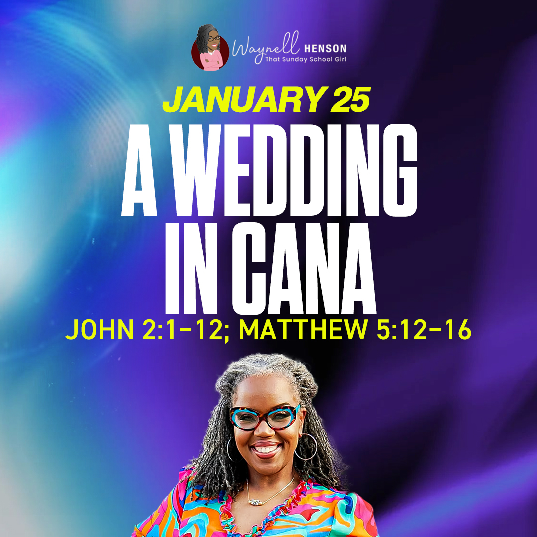 #TSSGNotes – 📚💙🙌🏽 A Wedding in Cana – January 25, 2026