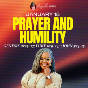 #TSSGNotes β ππππ½ Prayer and Humility β January 18, 2026