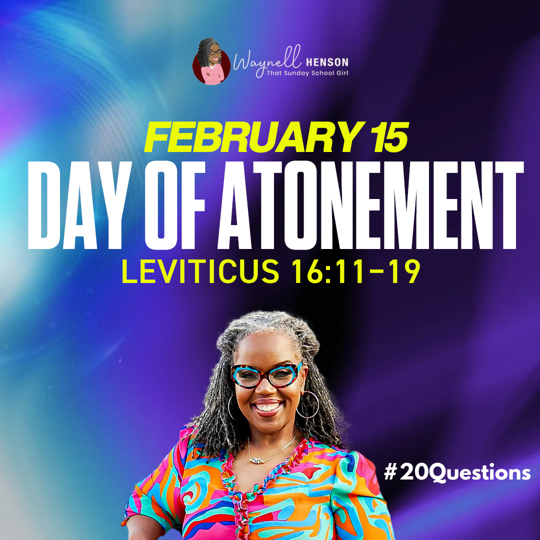 #20Questions – 2️⃣0️⃣📚💙 Day of Atonement – February 15, 2026