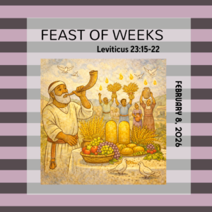 #KidPack – 📚🙌🏽💙  Feast of Weeks – February 8, 2026