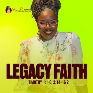 #TSSGNotes – 📚💙🙌🏽 Timothy, a Leader with a Legacy - August 23, 2026