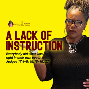 #TSSGNotes – 📚💙🙌🏽 A Lack of Instruction - October 25, 2026